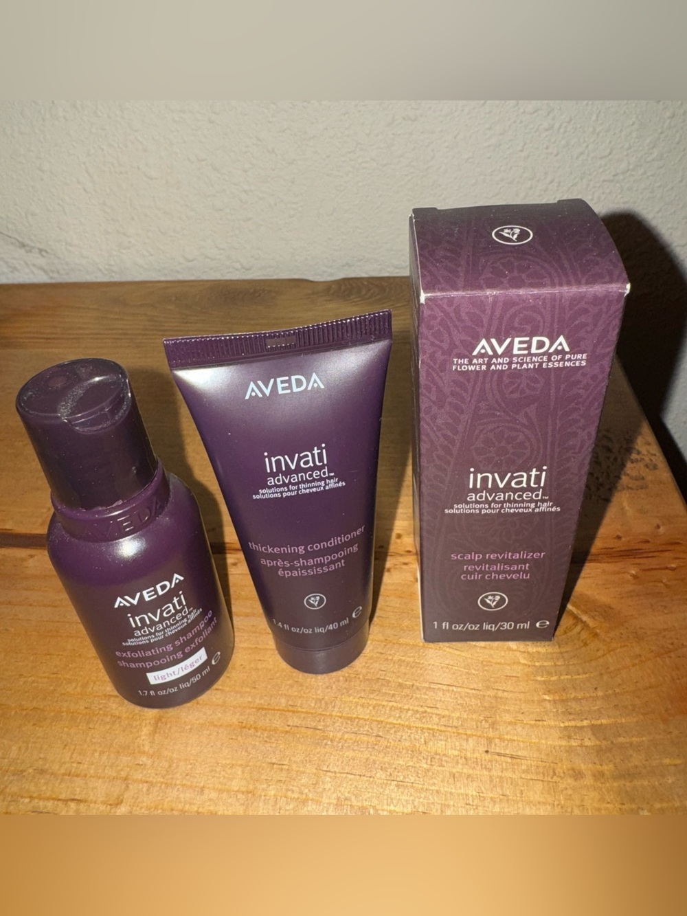 AVEDA Invati Advanced Treatment Travel Set
